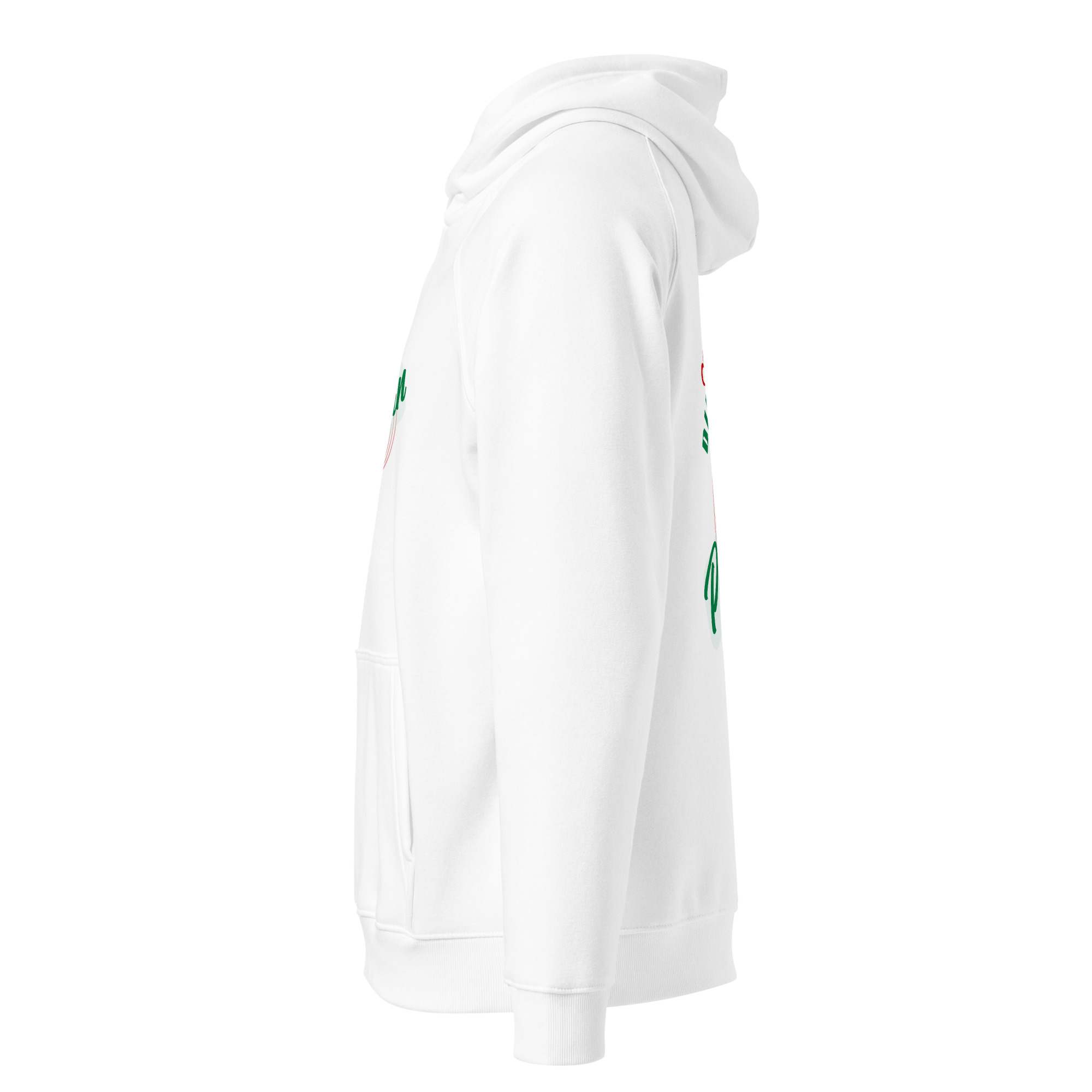 Unisex eco raglan hoodie - Image 4