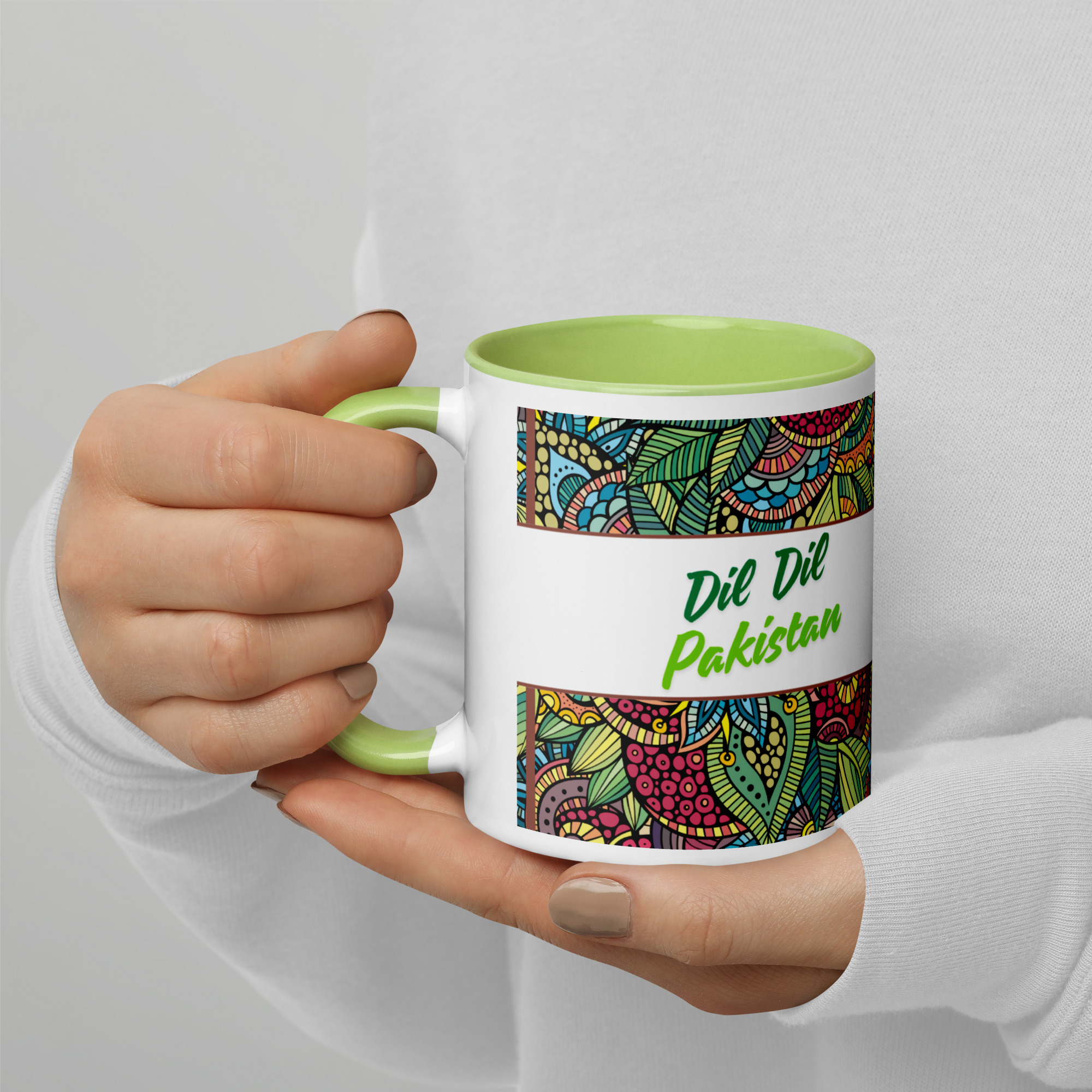 Dil Dil Mug with Color Inside