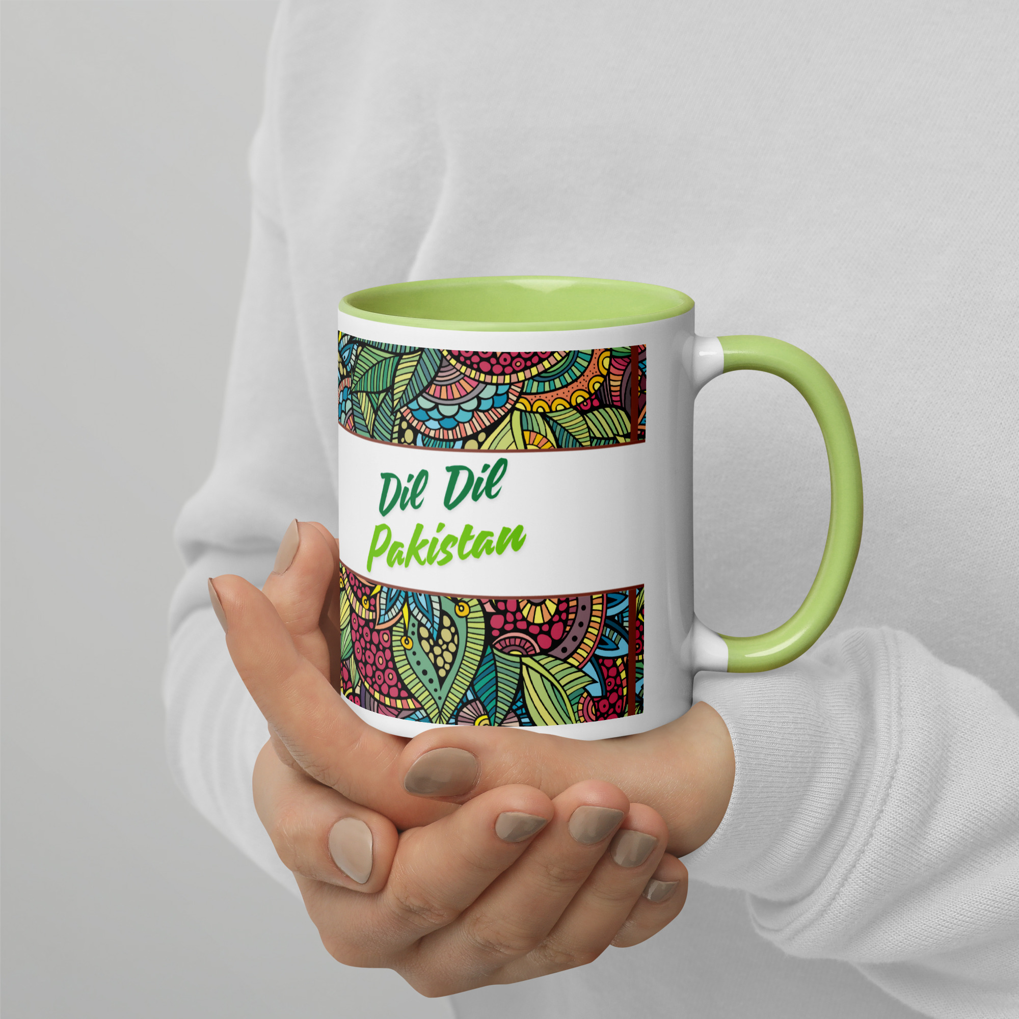 Dil Dil Mug with Color Inside - Image 2