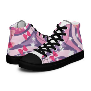 Women’s high top canvas shoes